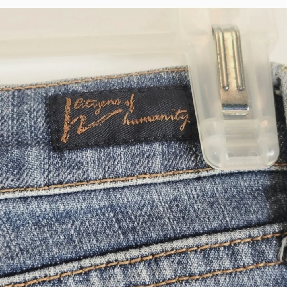 CITIZENS OF HUMANITY Low Waist Bootcut Jeans Size 28 Bloomingdales Kelly 085 - Picture 4 of 8